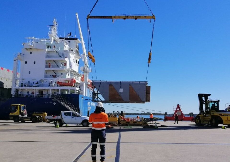 Project Completion – Westlink successfully delivers compressor package from Canada to Brisbane