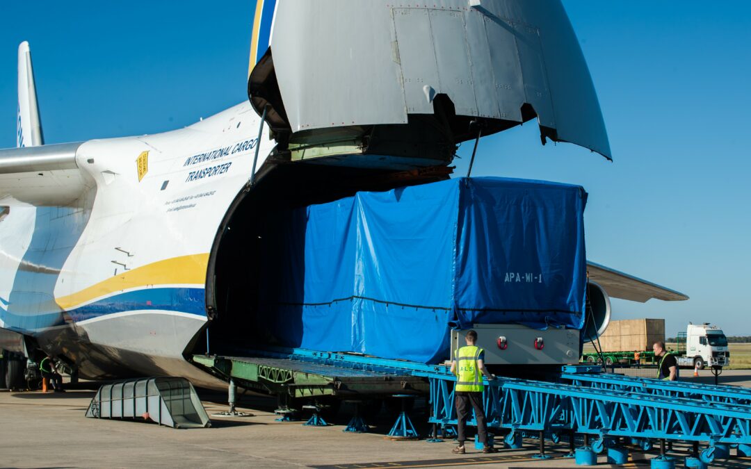Project Completion – Westlink delivers large gas compressor system on Antonov AN-124 aircraft