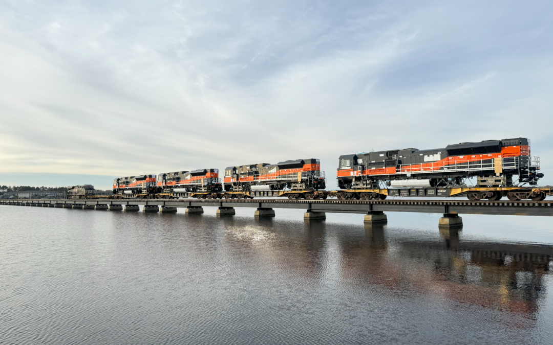Project Kick-off – Westlink commences international transportation of sixteen locomotives from USA to Mongolia