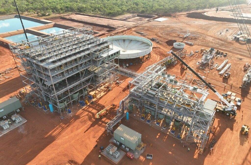 Project Completion – Westlink delivers steel fabrications and equipment for Wet Concentrate Plant