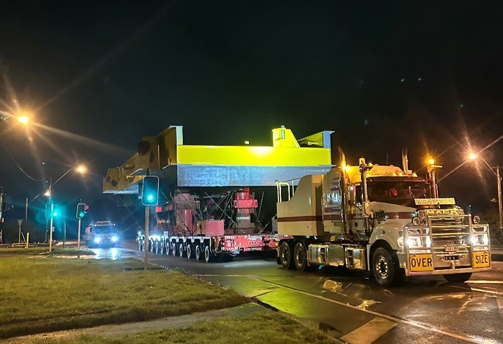 Project Completion – Westlink transports huge subsea mudmat